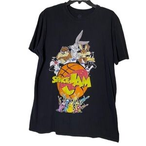 Space Jam Black Character Tee, Men’s but could be unisex